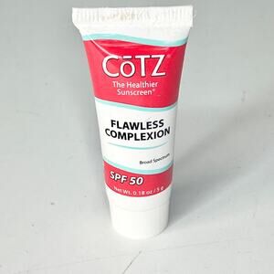 Cotz Flawless Complexion Classic Mineral SPF 50 Sunscreen Travel .18 oz 5g New
